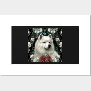 Rosey Samoyed Posters and Art